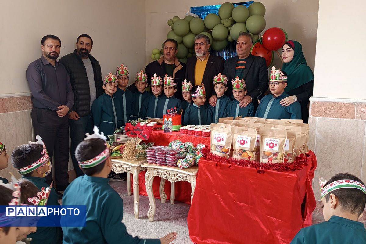 شکوه شب یلدا در مدرسه پیامبر اعظم (ص) فیروزکوه