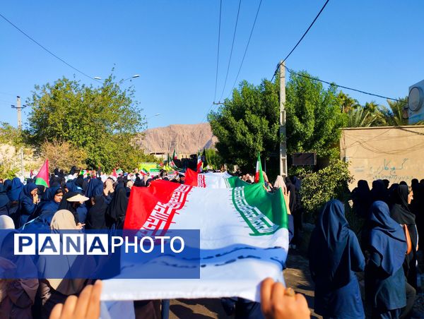  راهپیمایی یوم الله 13 آبان در حاجی‌آباد