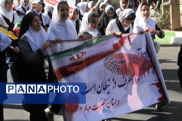 فریاد استکبارستیزی در قیامدشت طنین‌انداز شد