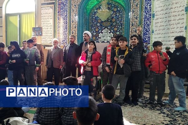 گرامیداشت شهادت حضرت زینب (س) و آیین یادواره شهید امیرحسین زمانی در مسجد ولیعصر(ع)اسلامشهر