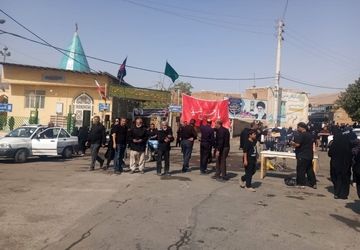 پیاده‌روی جاماندگان اربعین، راهیان کربلای ایران مشهداردهال