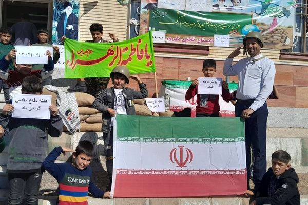 سنگرهای مدرسه‌ای؛ روایت پرچم افتخار در دبستان تختی نمرور