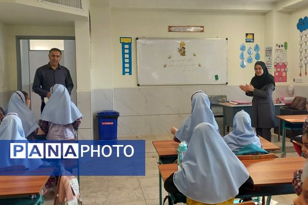 بازدید گروه های آموزشی از کلاس های دبستان خورسندیان دو