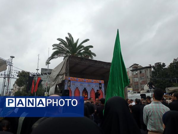 راهپیمائی بزرگ جاماندگان اربعین حسینی در رشت