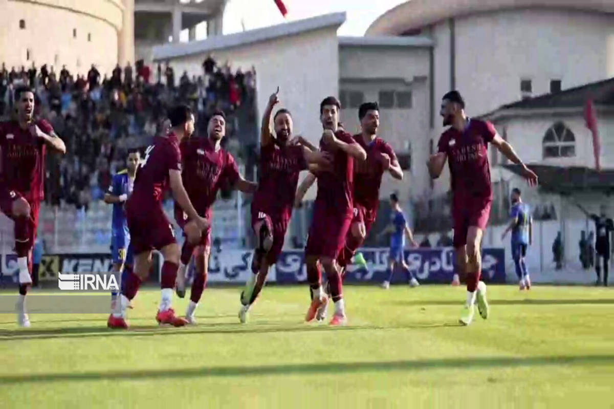 نساجی ۳ - ه نفت و گاز گچساران برد قاطع کمالوند و یاران در قائمشهر + فیلم