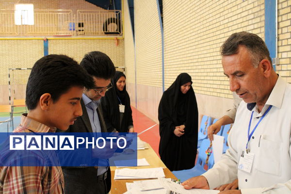  روند برگزاری امتحانات نهایی در شهرستان‌بن