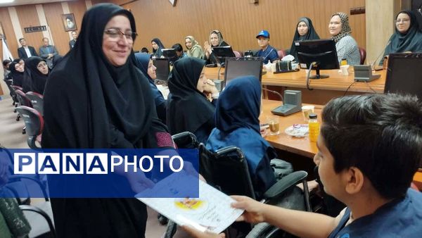تجلیل از دانش آموزان بانیازهای ویژه خبرنگار پانا خراسان رضوی