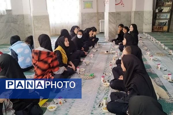 مراسم عزاداری ایام فاطمیه در مدارس ناحیه یک شهرری