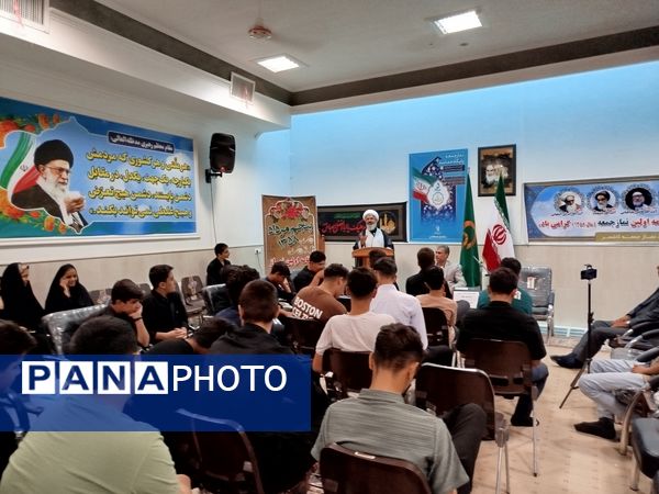 دیدار امام جمعه با روسای اتحادیه انجمن اسلامی مدارس شهرستان کاشمر