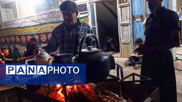 مراسم شام‌غریبان حسینی در شهرستان خانمیرزا