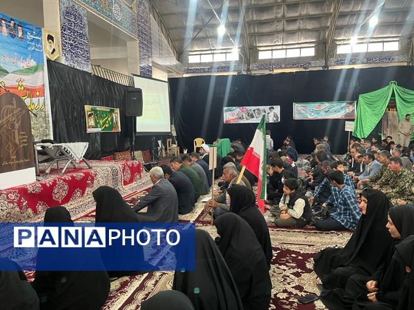 حضور پرشور دانش‌آموزان مدارس خاتم در رزمایش اقتدار بسیجیان