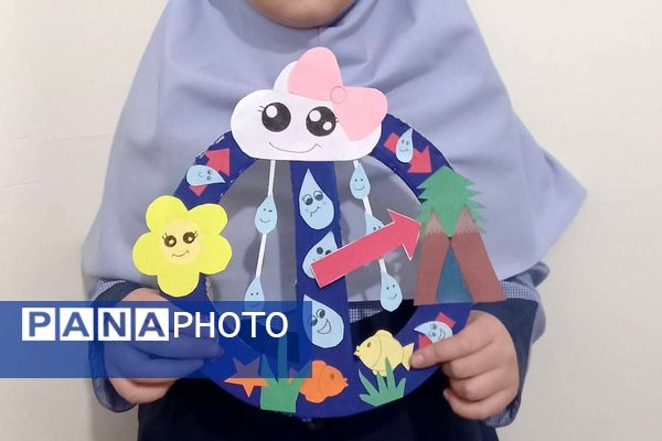 نمایشگاه دست سازه های دانش‌آموزی در دبستان شهید مجید مجیدی ناحیه دو شهرری 