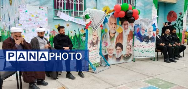 پویش بر مدار مقاومت در مدارس شهرستان کلات