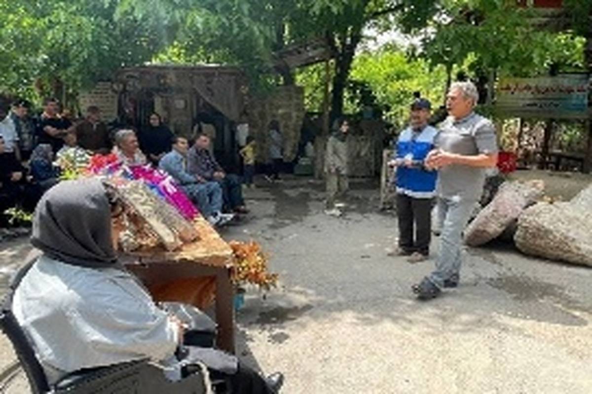 برگزاری اردوی تفریحی، ورزشی جانبازان و توان یابان شهرستان شیروان