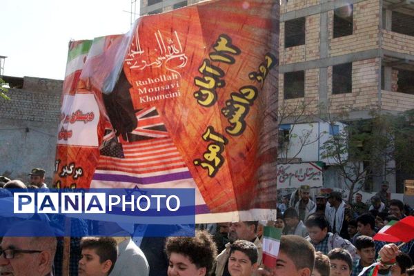 فریاد استکبارستیزی در قیامدشت طنین‌انداز شد