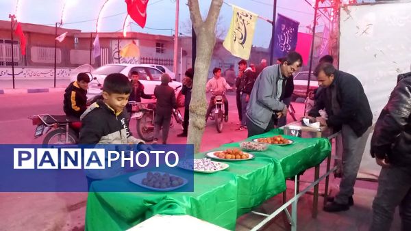 ایستگاه صلواتی جشن میلاد حضرت زهرا (س) در هیئت شاهزاده علی اصغر فدافن