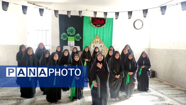 مراسم سوگواری شهادت حضرت فاطمه زهرا(س) در مدارس ابرکوه