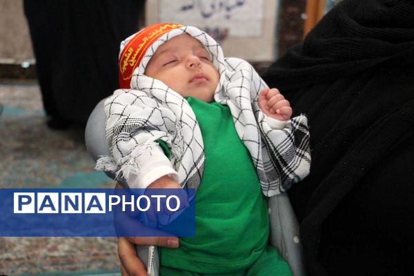 مراسم شیرخواران حسینی در تبریز 