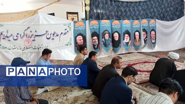 برگزاری همایش هفته وحدت در روستای درکش شهرستان سملقان