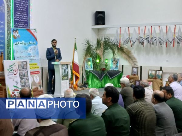 شب شعر و روایت‌گری محفل ادبی خارزنج در خلیل‌آباد