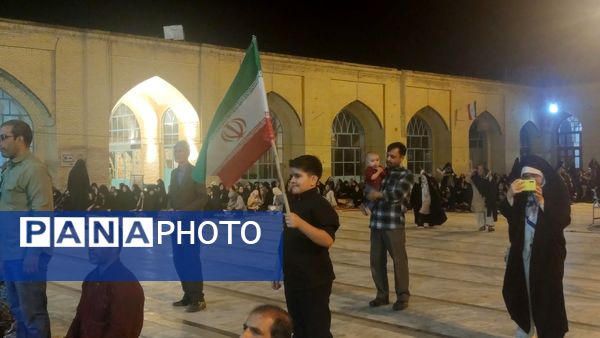 تجمع مردم نیشابور برای محکومیت حملات آمریکا و رژیم صهیونسیتی به تاسیسات هسته ای ایران 