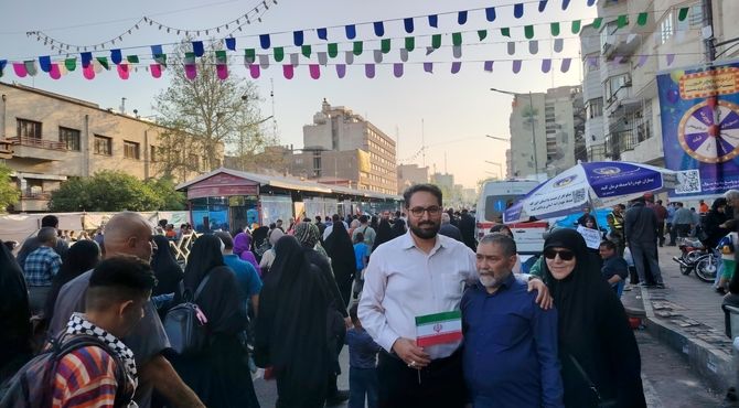 جشن و حماسه غدیر با شعار "ایران ذوالفقار حیدر است" 
