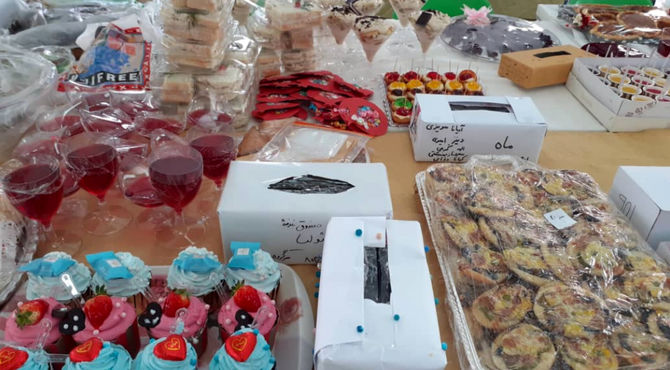بازارچه صنایع دستی و غذایی و طرح بوم در دبستان معارف ۶