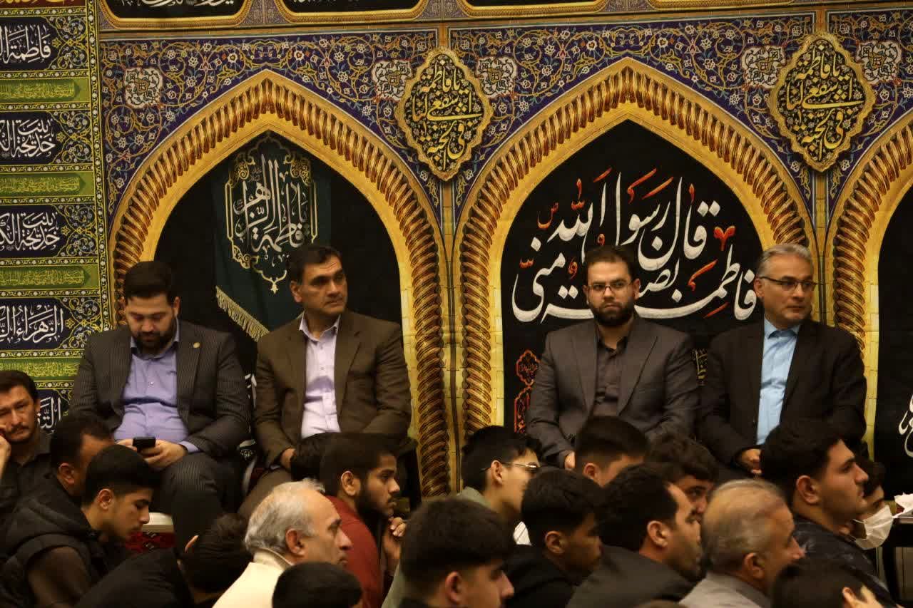 بدرقه معنوی ۷۰ پیشتاز گلستان به حج عمره در بیت‌الزهرا آیت‌الله نورمفیدی