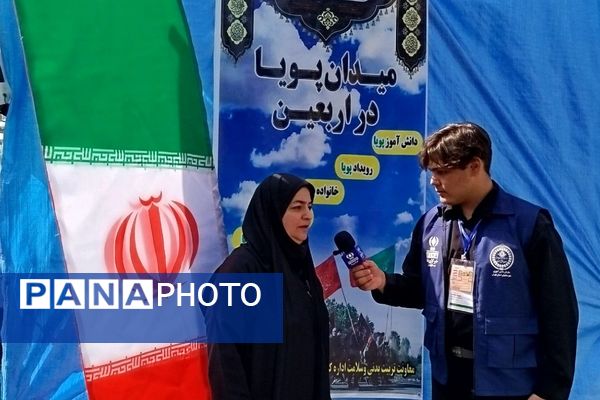برپایی موکب های مختلف در مسیر پیاده روی اربعین در ناحیه دو شهرری 