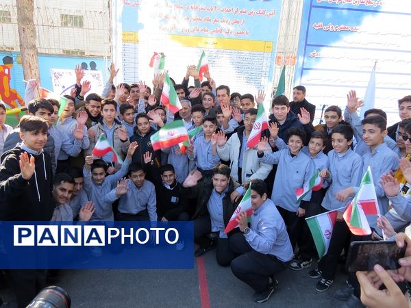 کلنگ زنی نمازخانه مدرسه پسرانه تیزهوشان بجنورد