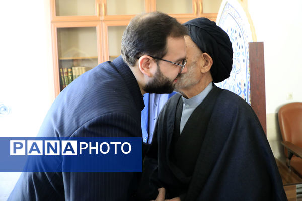 دیدار قائم مقام سازمان دانش‌آموزی کشور، با نماینده ولی فقیه در استان