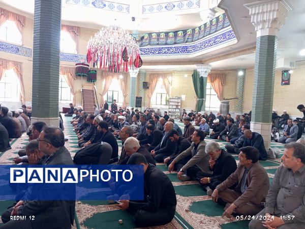 برگزاری نماز عبادی سیاسی جمعه در شهرستان باخرز 