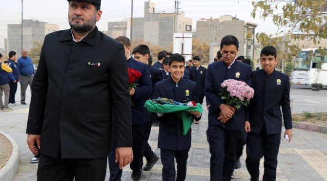 وقتی حس و حال حرم امام رضا(ع) در دل کودکان بیمارستان اکبر جای می‌گیرد