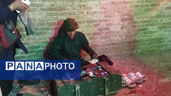 گذری بر چایخانه حضرت فاطمه زهرا در مسجد جامع نیشابور 