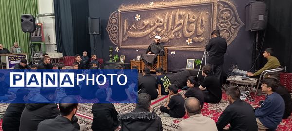 مراسم سینه زنی و دهه دوم فاطمیه در حسینیه شیرزاد نیشابور 