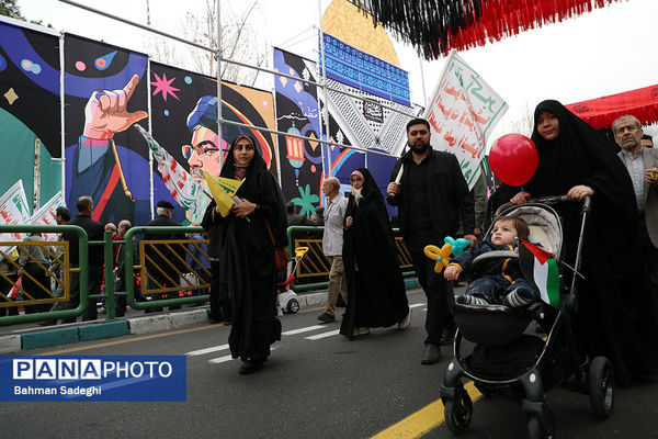 مراسم راهپیمایی روز قدس در تهران