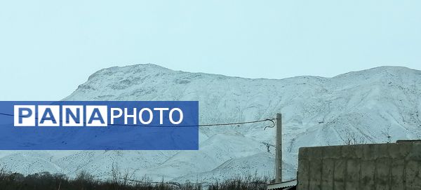 دومین بارش برف پاییزی در شهرزیبای بار نیشابور