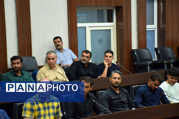 نشست همدلی معاون استاندار با قهرمانان و مربیان ورزشی تربت حیدریه