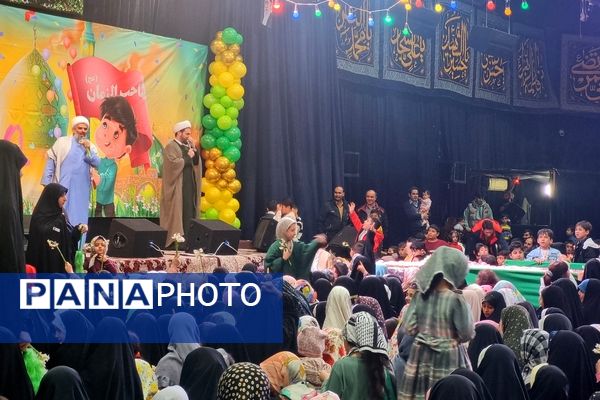 جشن بزرگ نیمه شعبان به همت هیات شباب الرضا در مشهد