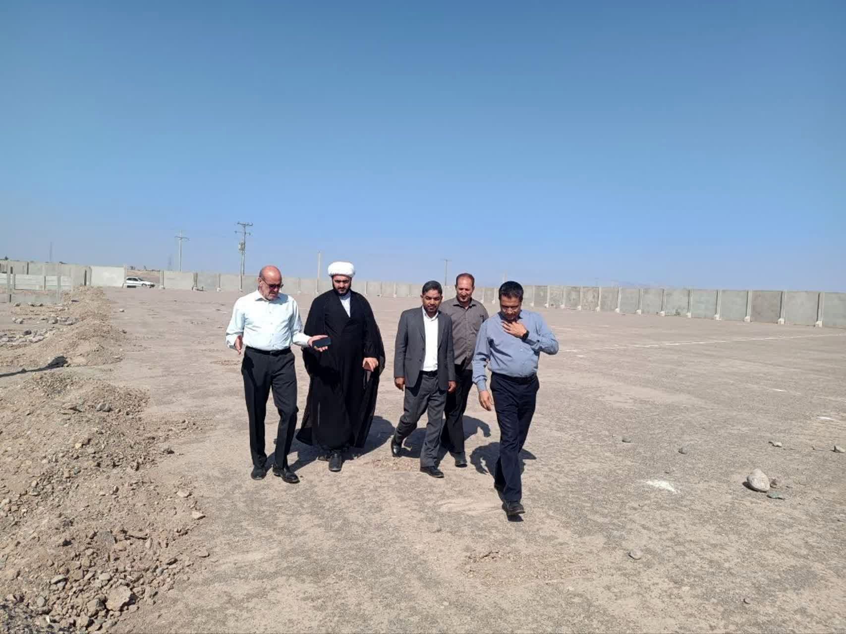 تأکید رئیس دادگستری و دادستان بم بر تسریع در احداث میدان عرضه دام زنده