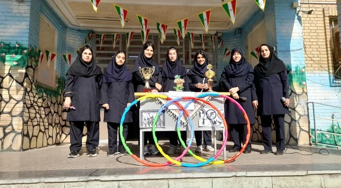 برگزاری المپیاد درون مدرسه ای در دبیرستان نیکان شهرستان اسلامشهر 