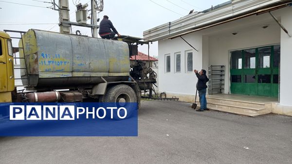 آغاز نهضت آسفالت در مدارس قائمشهر