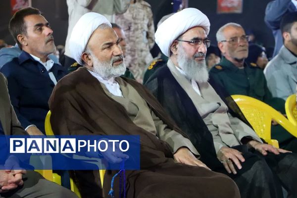 یادواره سرداران و شهدای محله حسین‌آباد در برازجان با حضور نماینده ولی فقیه در استان بوشهر