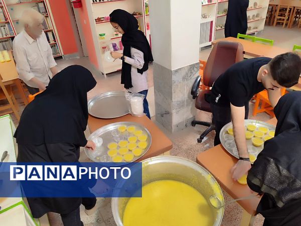ضیافت افطار در کانون پرورشی و فکری کودکان و نوجوانان کاشمر