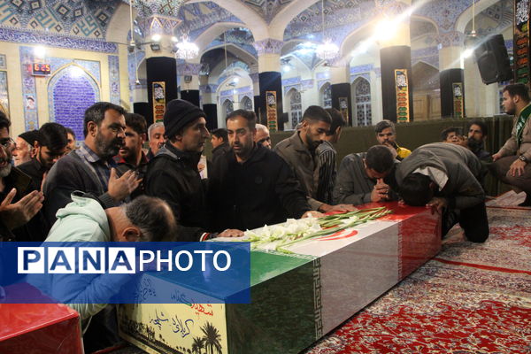 استقبال از شهدای گمنام در امامزاده سیدجعفر محمد یزد