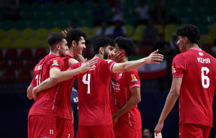 پیروزی برق‌آسا والیبالیست‌های نوجوان ایران مقابل تونس