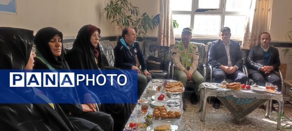 بازدید مدیر سازمان دانش‌آموزی خراسان شمالی از کلاس‌های ضمن خدمت سازمان‌دانش‌آموزی