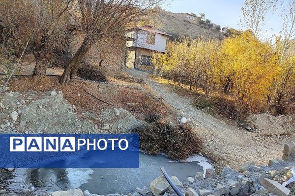 تصاویر زیبا از پاییز رنگارنگ در شهر دار السادات بار نیشابور 