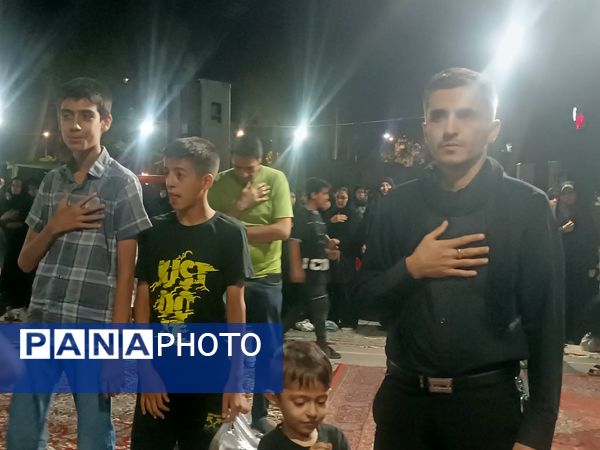 شب اول ماه محرم در هیئت باقرالعلوم نیشابور 