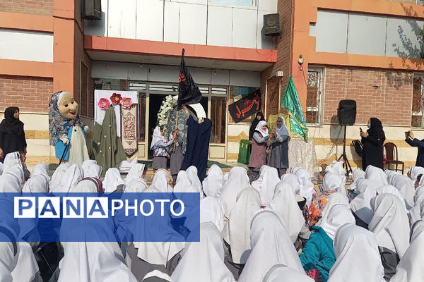 دبستان شاهد فاطمه زهرا(س) در سوگ مادر